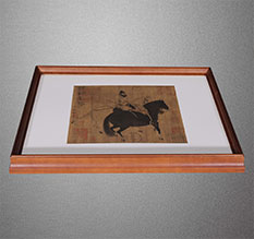 上思书画装裱配框服务案例